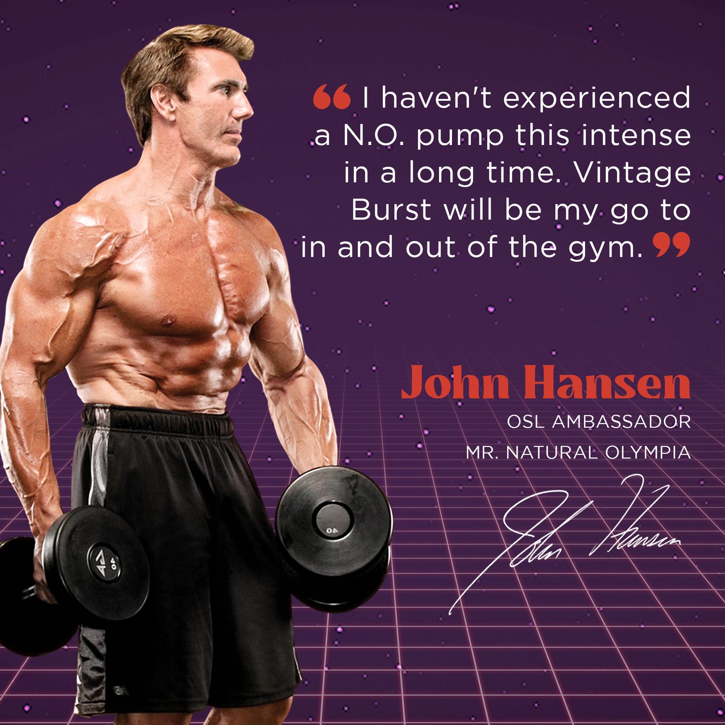 Vintage Burst™ John Hansen quote